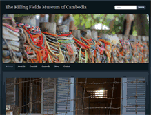 Tablet Screenshot of killingfieldsmuseum.com